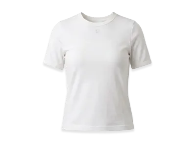 Courreges Women's Signature Contrast T-Shirt "Heritagewhite"