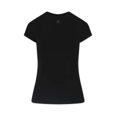 Courreges Women's T-Shirts "Black"