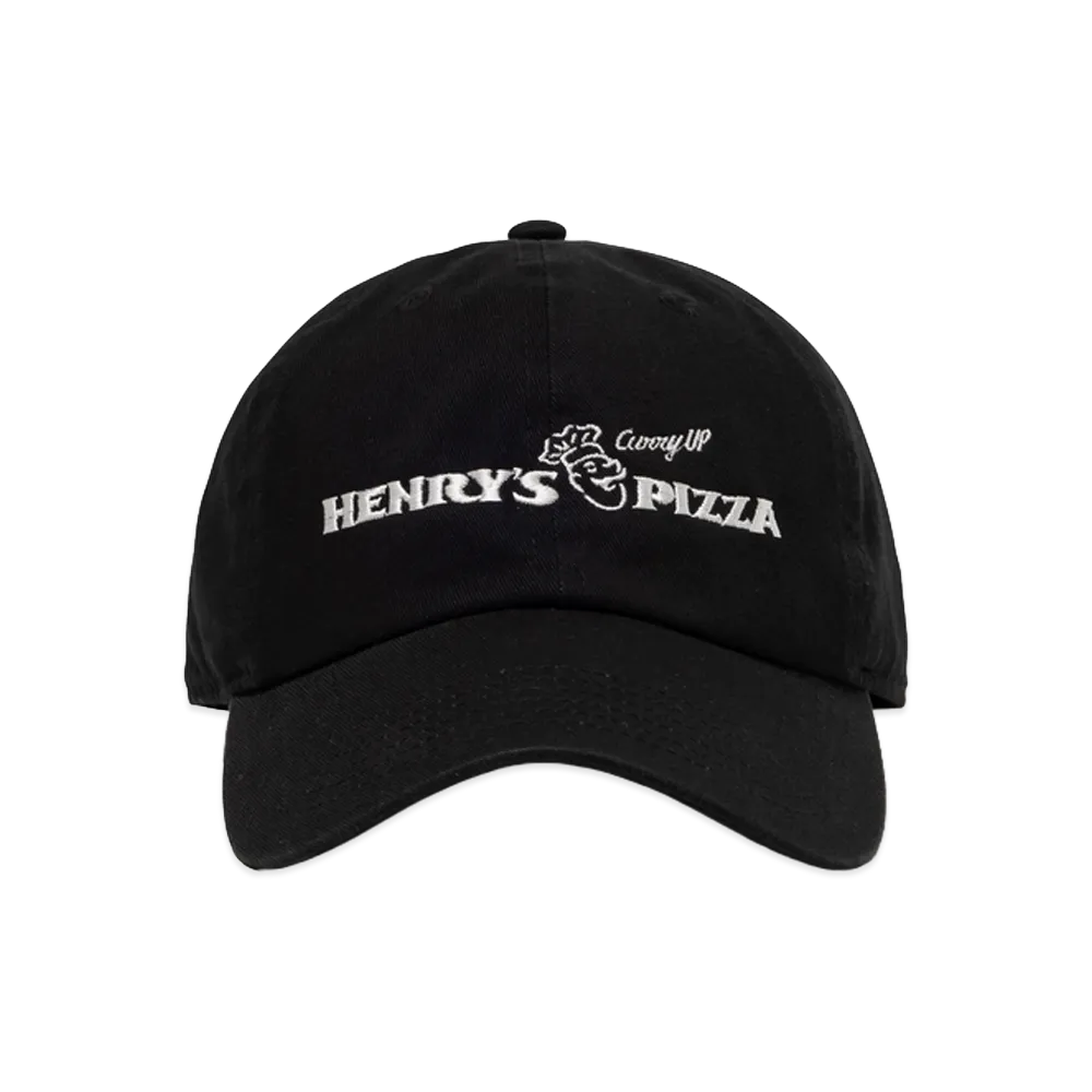 CURRY UP x Henry's PIZZA Cap "Black"