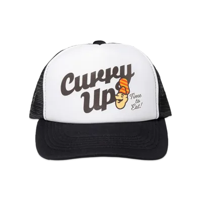 CURRY UP Mesh Cap "Black"