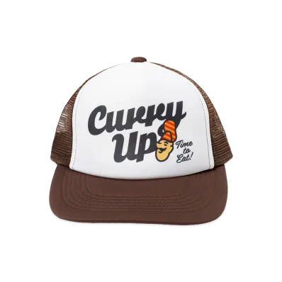 CURRY UP Mesh Cap "Brown"