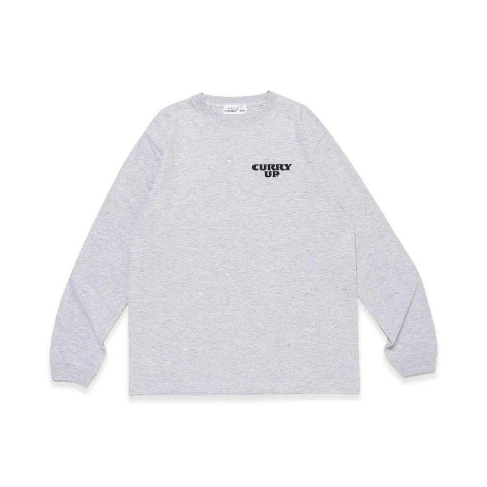 CURRY UP L/S T-Shirt "Gray"
