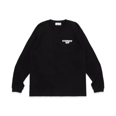 CURRY UP L/S T-Shirt "Black"
