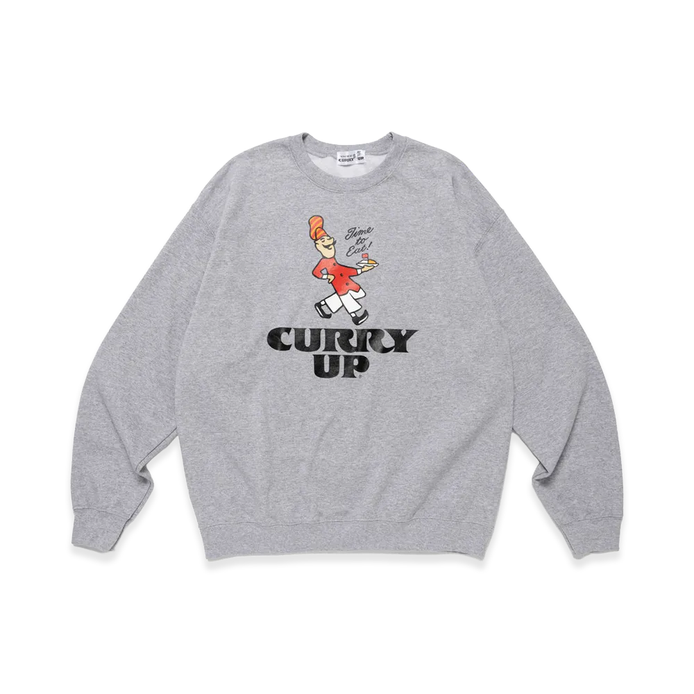CURRY UP Sweatshirt "Gray"