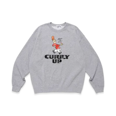 CURRY UP Sweatshirt "Gray"
