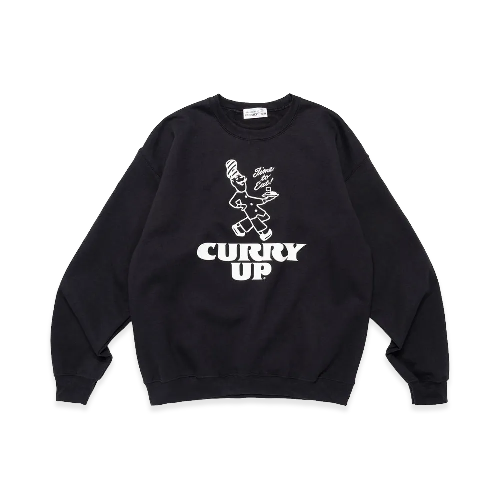 CURRY UP Sweatshirt "Black"