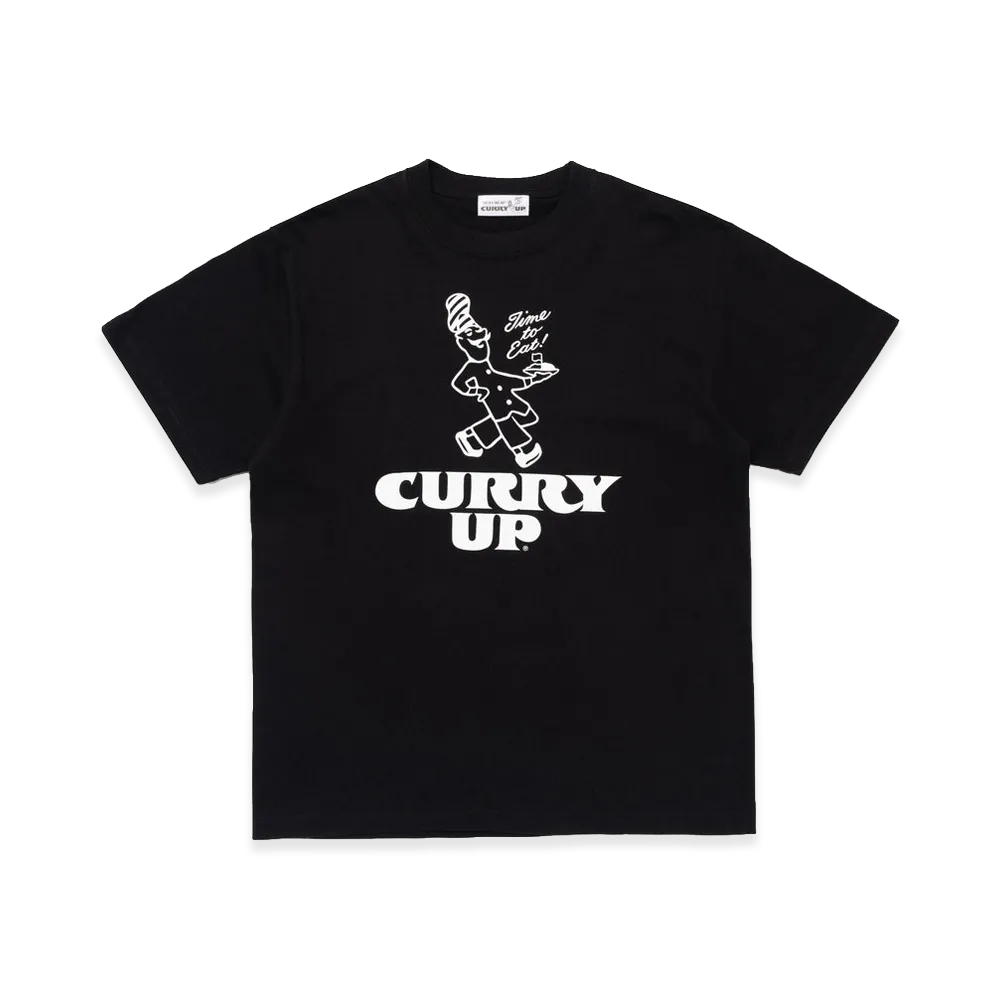 CURRY UP Color T-Shirt "Black"
