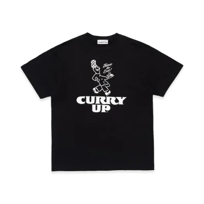 CURRY UP Color T-Shirt "Black"