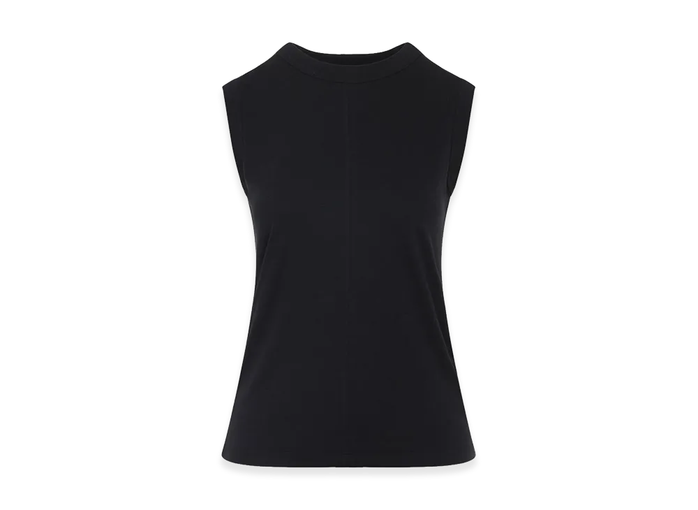 PHOEBE PHILO Women's Ultrafine Tank Top "Black"