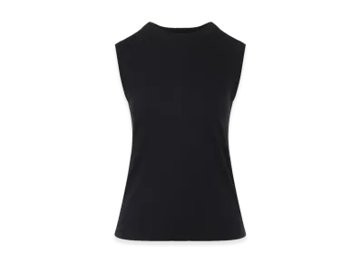 PHOEBE PHILO Women's Ultrafine Tank Top "Black"
