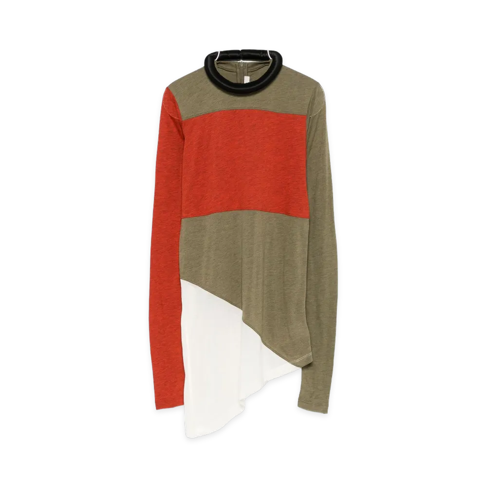 PHOEBE PHILO Women's Sweaters "Red/Beige"