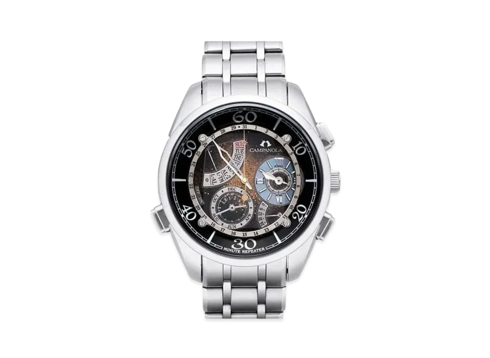 CITIZEN Campanola Complication Minute Repeater Hoshiyado "Black" CTR57-1171
