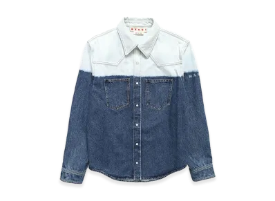 MARNI Gradation Western Denim Shirt "Denim"