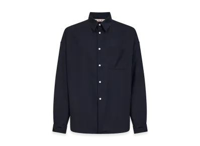 MARNI 'Tropical Wool' Shirt "Blue"