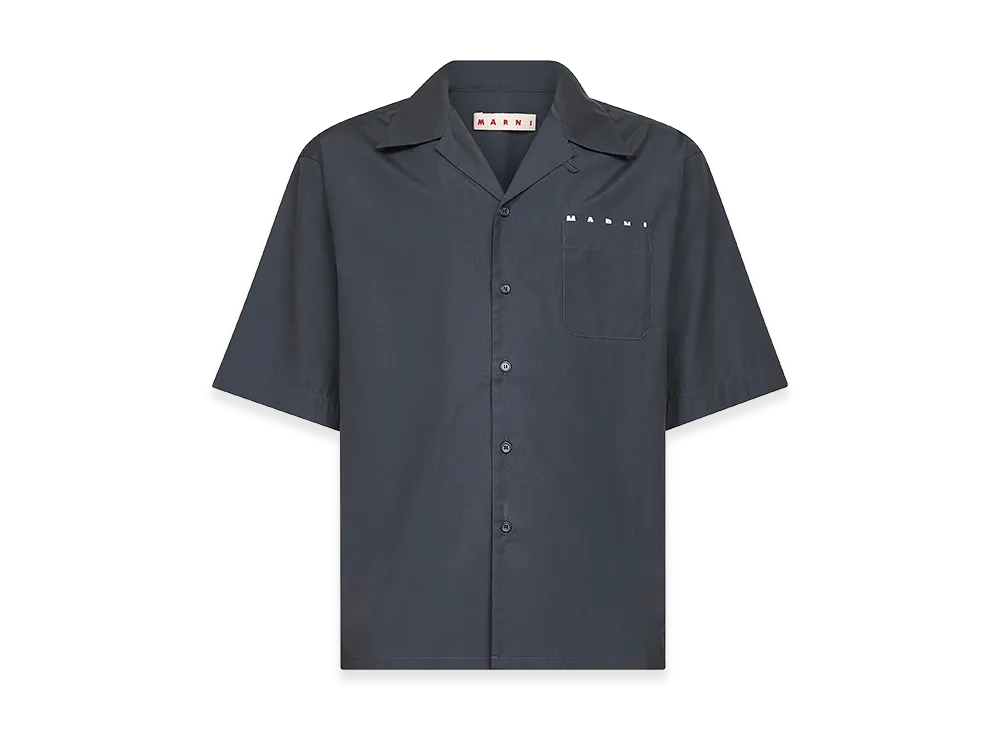 MARNI Graphite Poplin Shirt "Grey"