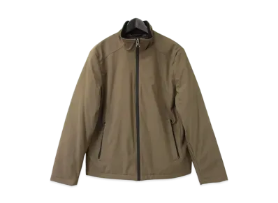 Calvin Klein Stand Collar Poly Padded Blouson Jacket "Dark Tan"
