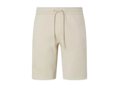 Calvin Klein Jeans Logo Tape Sweat Shorts Brushed Lining "Classic Beige"