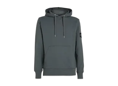 Calvin Klein Jeans Monogram Logo Sleeve Badge Hoodie "Endless Grey"