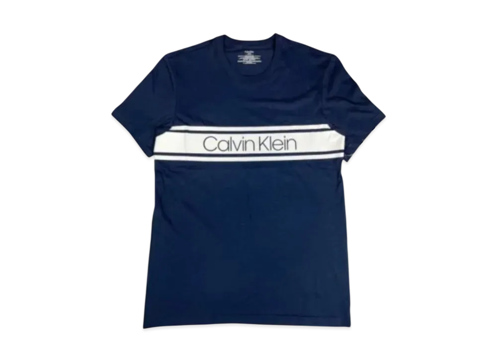 Calvin Klein SS Crew Neck "Navy"