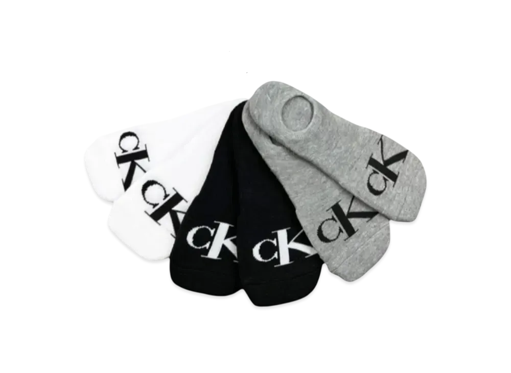 Calvin Klein Socks Big Logo "Grey/Black/White"