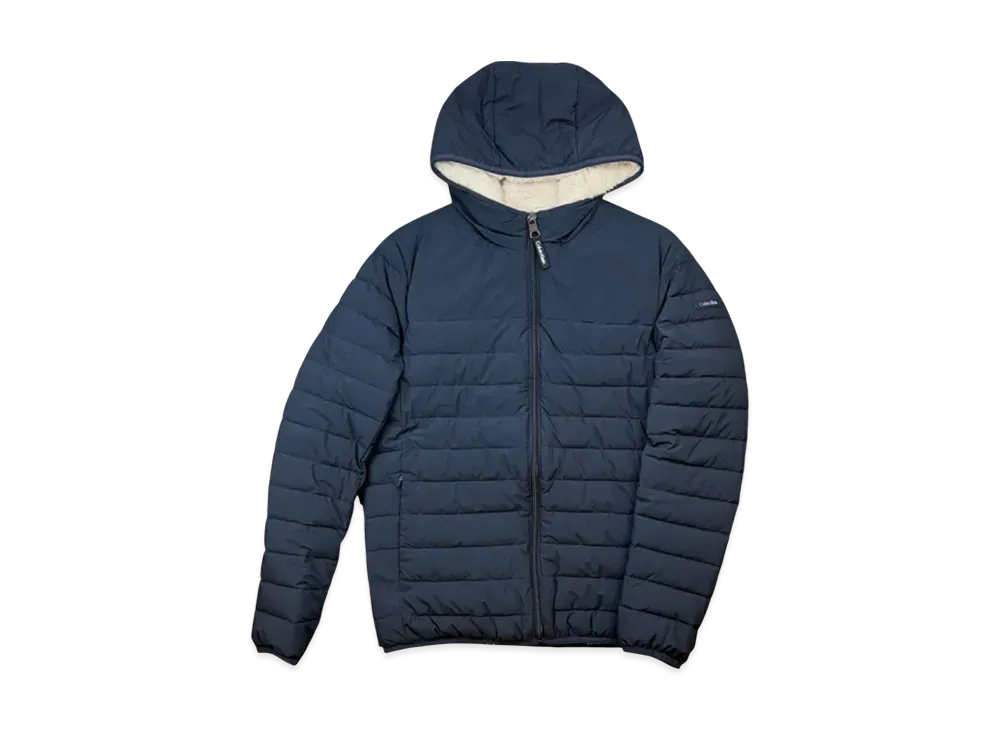 Calvin Klein Padded Boa Jacket "Navy"