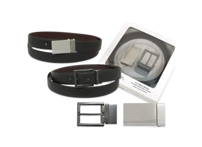 Calvin Klein Belt Reversible With Box "Black/Brown"