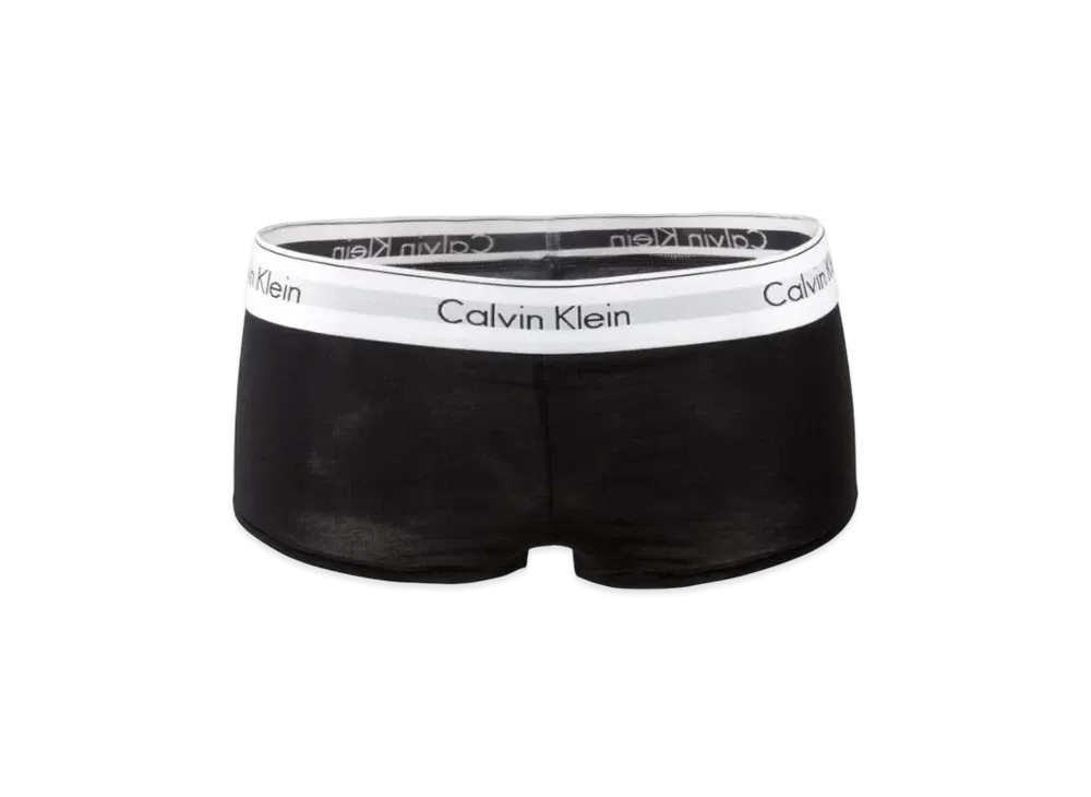 Calvin Klein Women's Boy Short "Black/White"