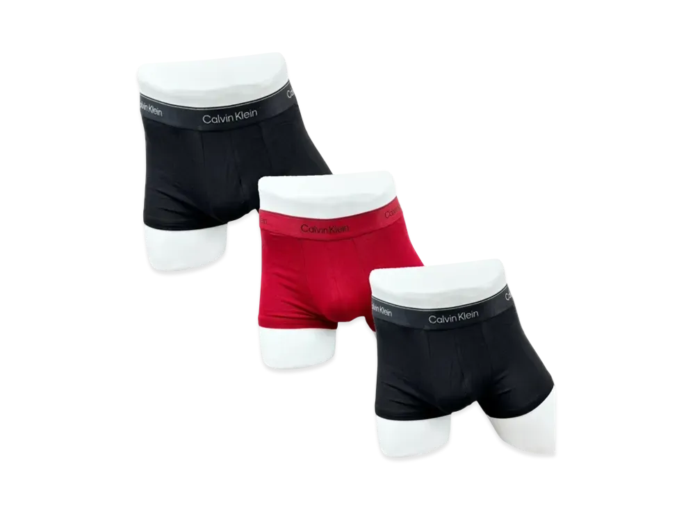 Calvin Klein Brief Short "Black Red"