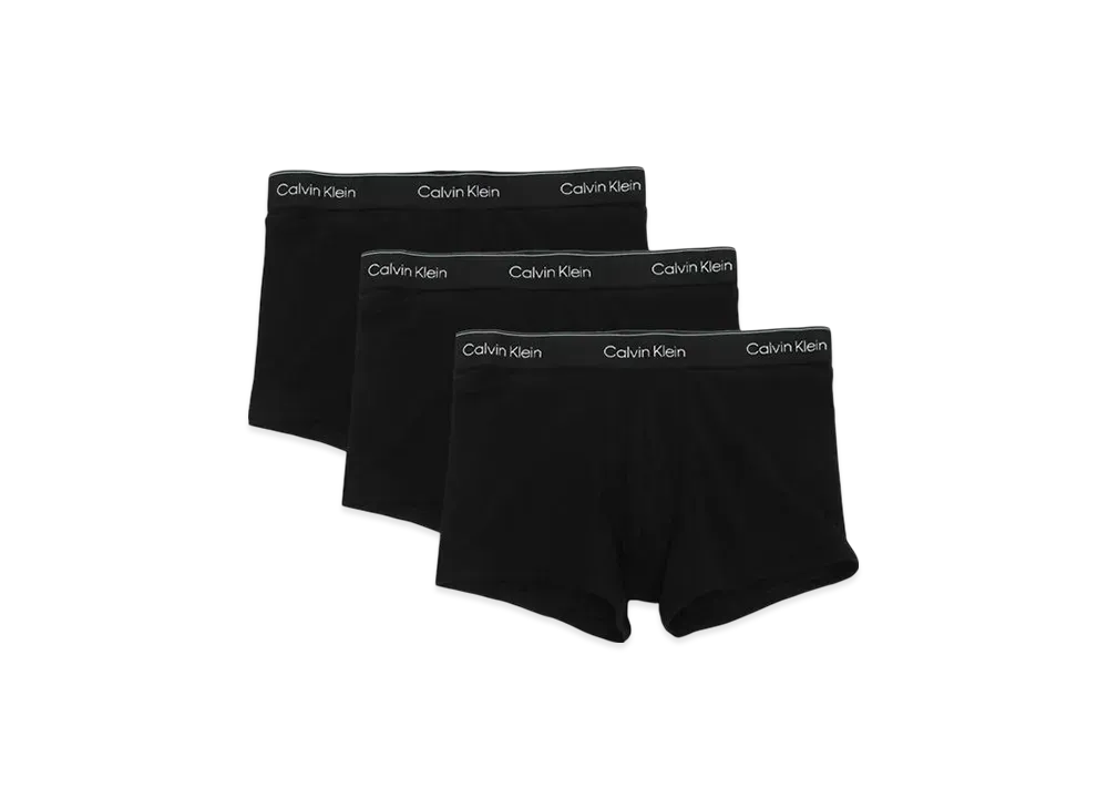 Calvin Klein Logo Stretch Boxer Shorts Set of 3 "Black"