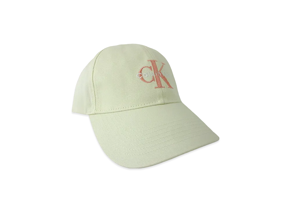 Calvin Klein Monologo Embroidery Baseball Hat "Sweet Corn"