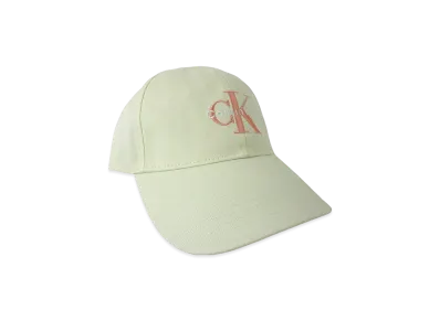 Calvin Klein Monologo Embroidery Baseball Hat "Sweet Corn"