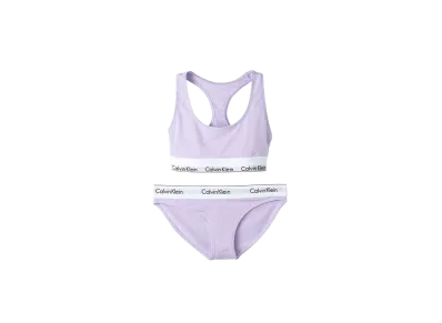 Calvin Klein Modern Cotton Bra/Shorts Set "Vervainlilac"