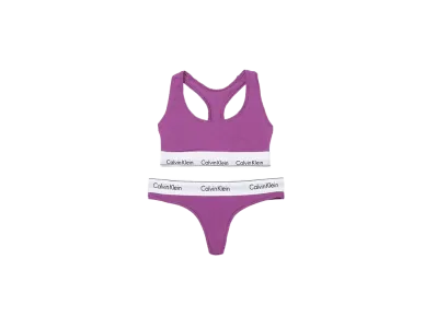 Calvin Klein Modern Cotton Bra/Shorts Set "Irisorchid"