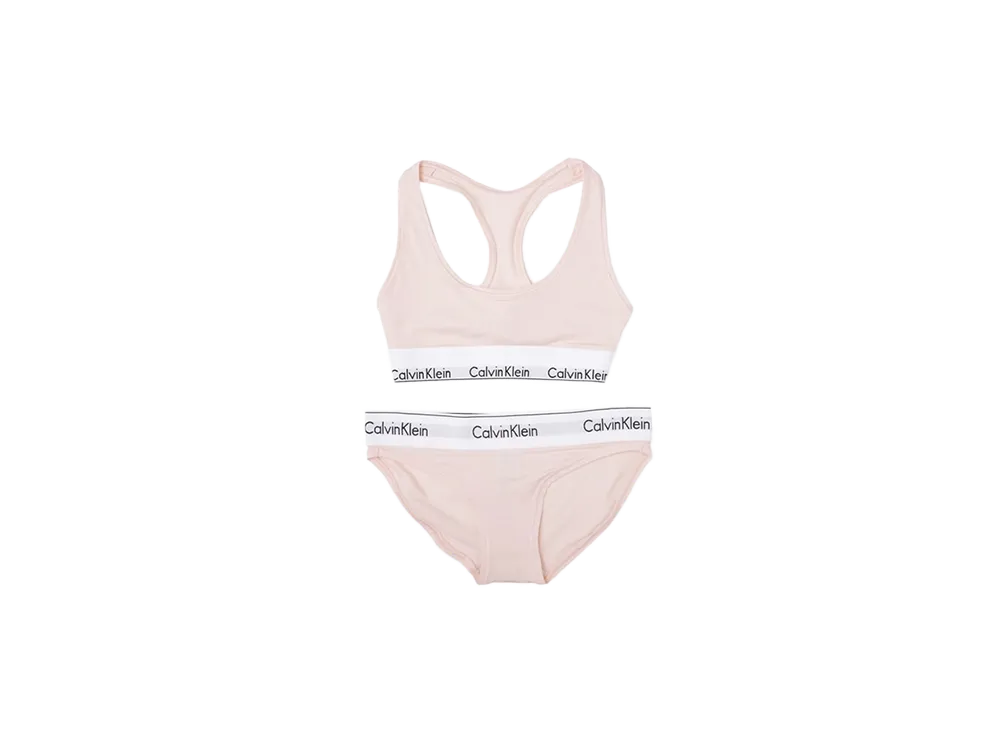 Calvin Klein Modern Cotton Bra/Shorts Set "Nymphsthigh"
