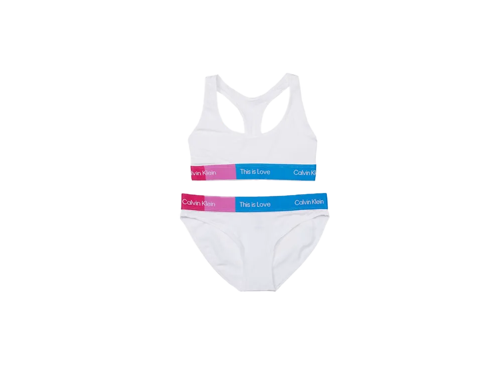 Calvin Klein Modern Cotton Shorts "White/Multi"