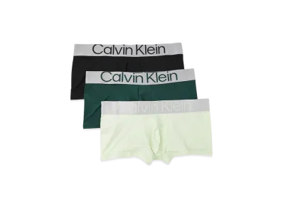 Calvin Klein Boxer Briefs "Black/Green/Onion"