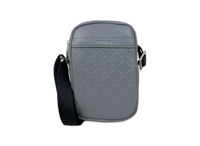 Calvin Klein Emblem AOP Embossed Slim Reporter "Charcoal Grey"