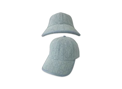 Calvin Klein Denim Emblem Burnout W Patch Cap "Light Wash Denim"