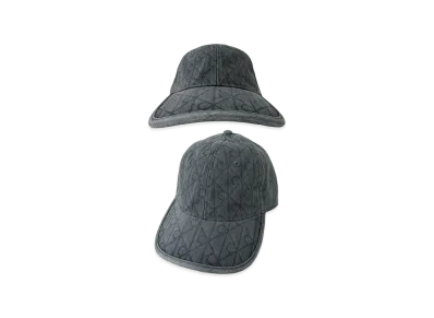 Calvin Klein Denim Emblem Burnout W Patch Cap "Charcoal Gray"