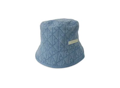 Calvin Klein Denim Emblem Burnout Bucket "Vintage Denim"