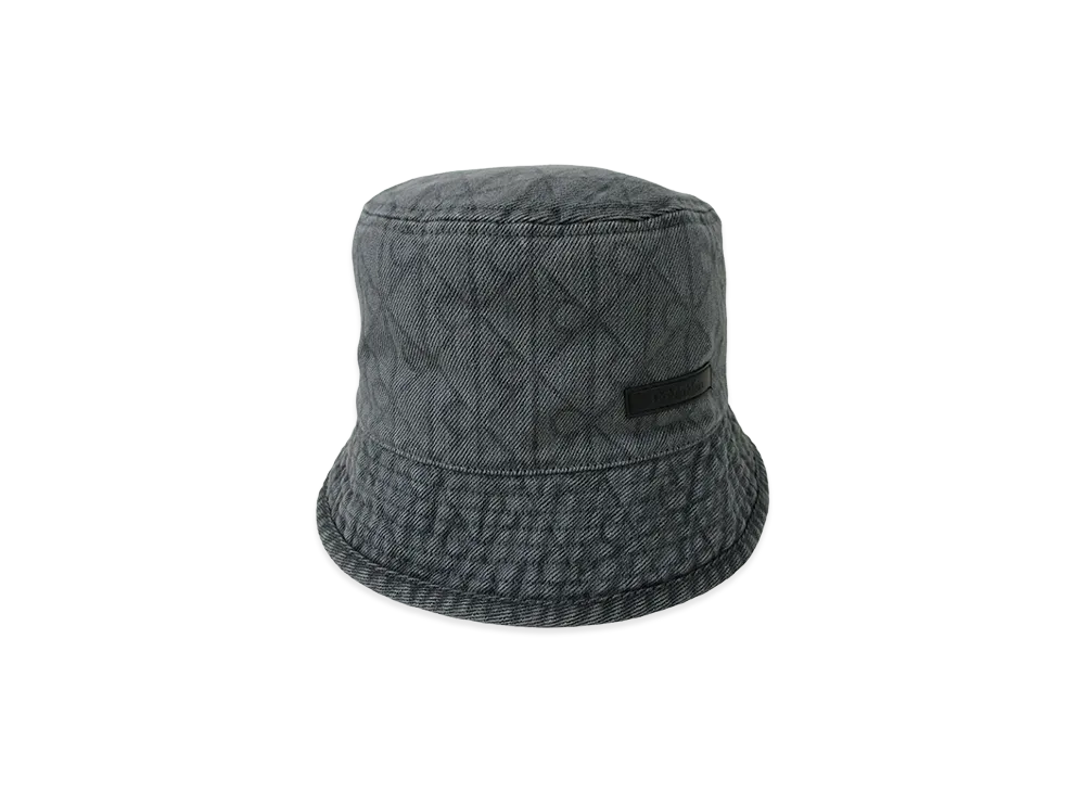 Calvin Klein Denim Emblem Burnout Bucket "Charcoal Gray"