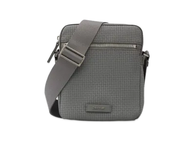 Calvin Klein Embossed Woven Reporter "Charcoal Gray"