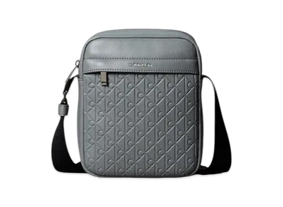 Calvin Klein Emblem AOP Emboss Reporter "Charcoal Gray"