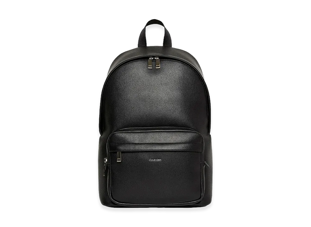 Calvin Klein Raised Round Backpack "Black"