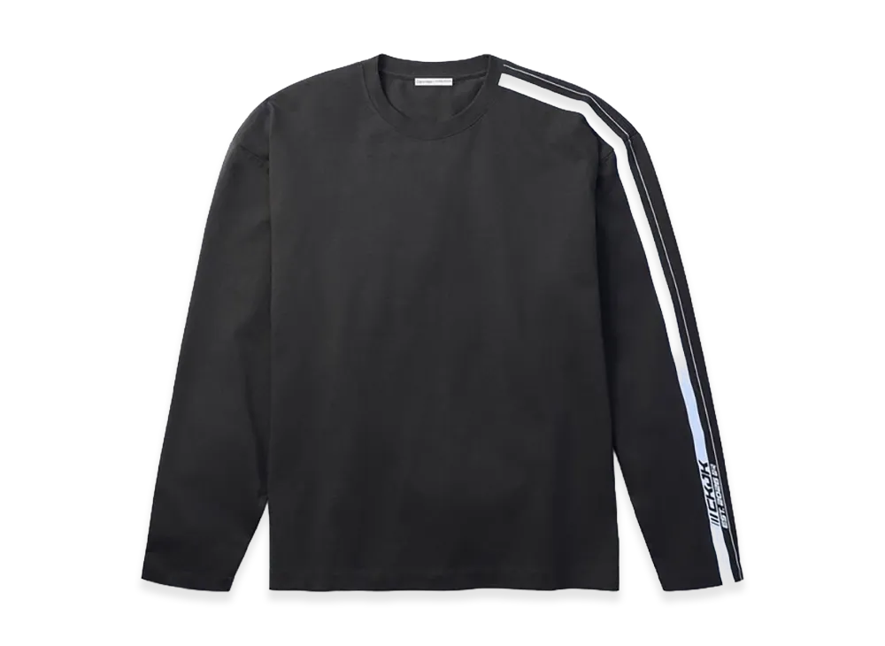 Calvin Klein x Jung Kook of BTS Racing Stripe Relaxed T-Shirt "Peat Black"