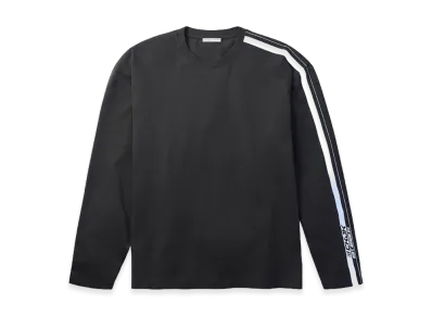 Calvin Klein x Jung Kook of BTS Racing Stripe Relaxed T-Shirt "Peat Black"