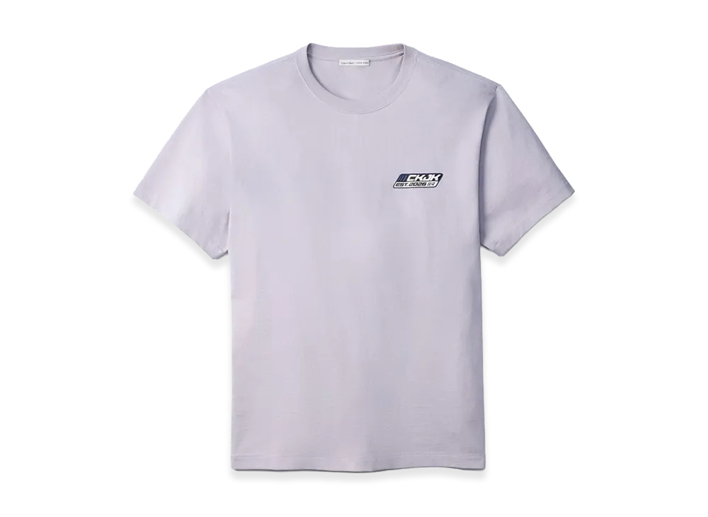 Calvin Klein x Jung Kook of BTS Logo Badge Relaxed T-Shirt "Sterling Silver"