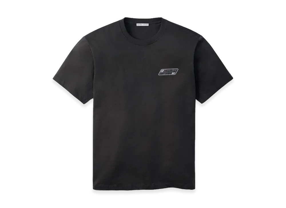 Calvin Klein x Jung Kook of BTS Logo Badge Relaxed T-Shirt "Peat Black"