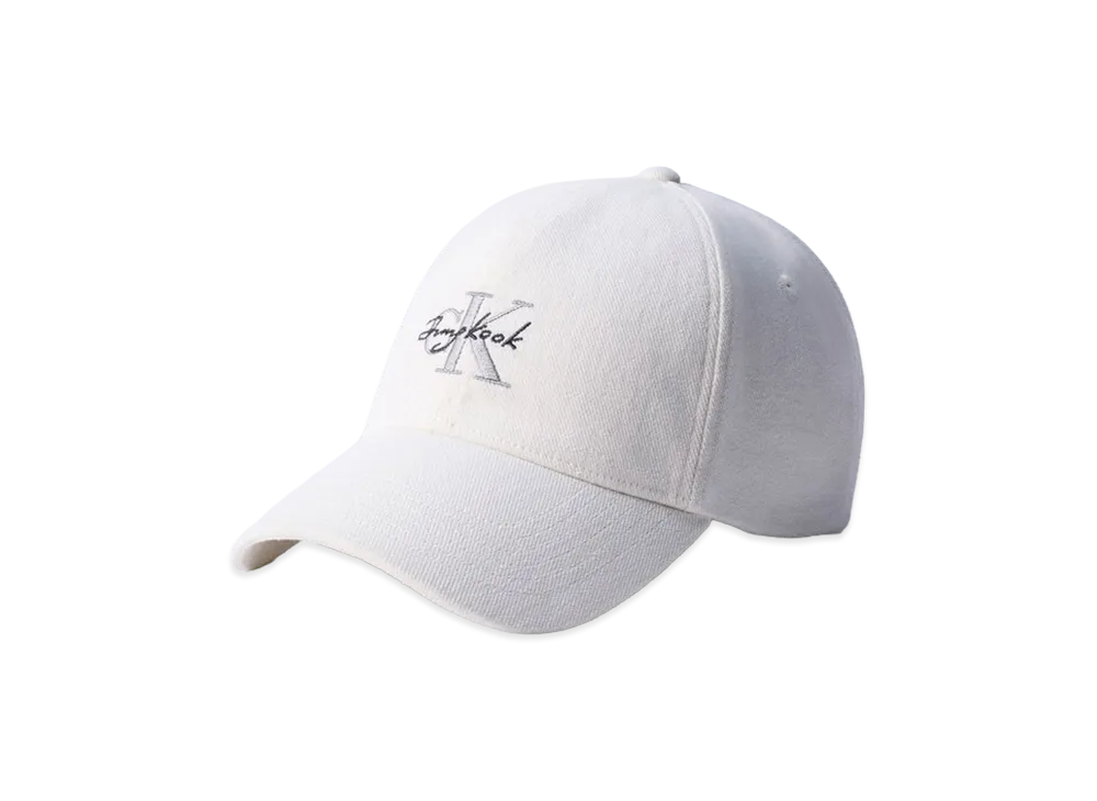 Calvin Klein x Jung Kook of BTS Baseball Cap "Lily White"