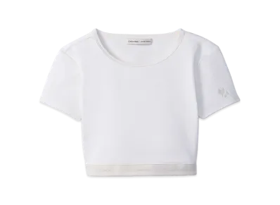 Calvin Klein x Jung Kook of BTS Women's Heritage Cotton Lightly Lined T-Shirt Bralette "Lily White"